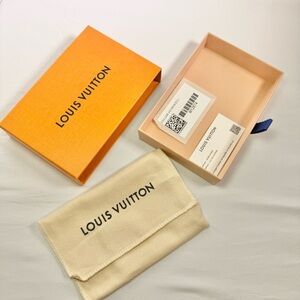 Louis Vuitton Empty Box With Dust Bag Authentic Packaging Set